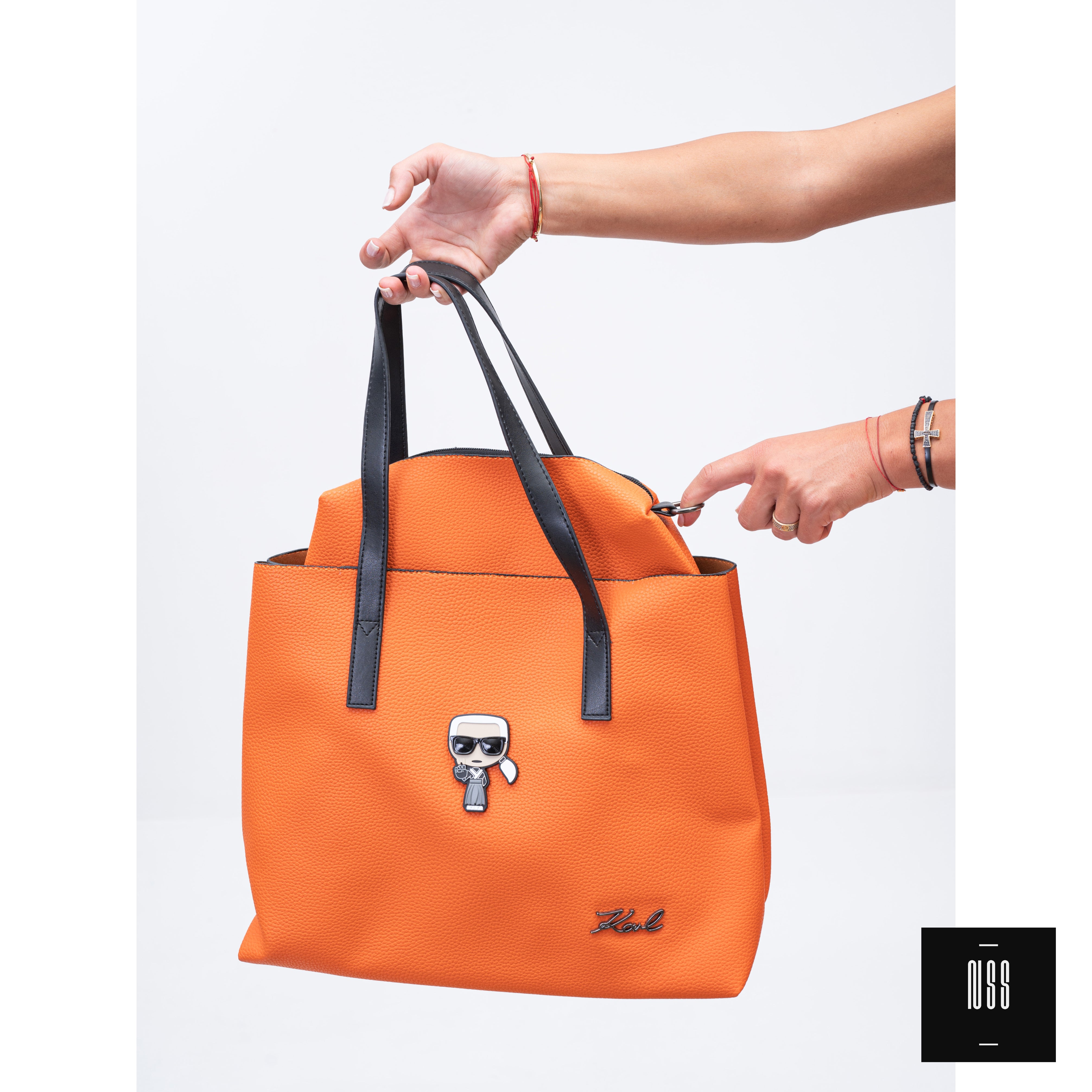 Чанта Karl оранжево